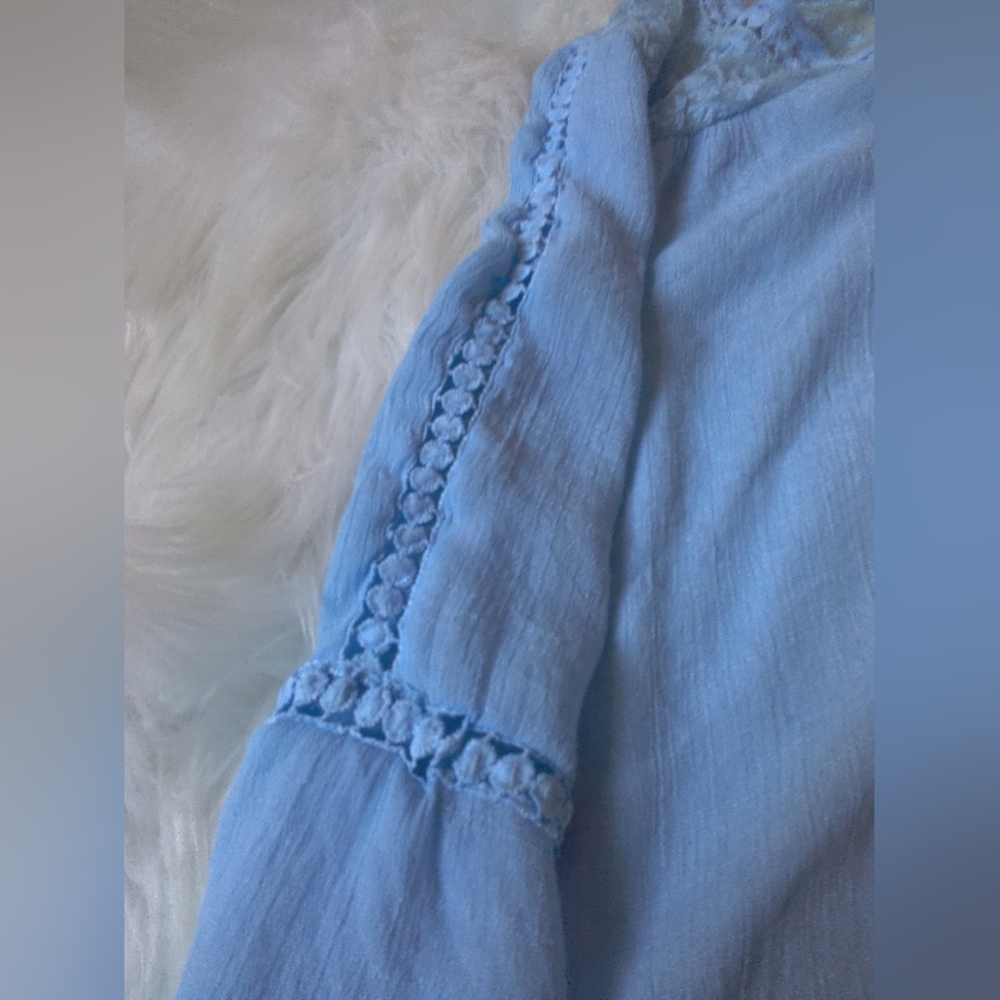 ZAC & RACHEL Embroidered Blouse Size S - Picture 3 of 4